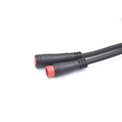 PVC Connector Ebike Wire Harness 2 Pin M8 IP65 MINI Waterproof