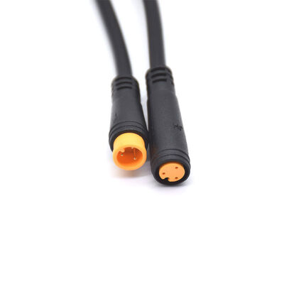 Electric Bike Waterproof Wire Harness M8 3 Pin Male Female LED Strip