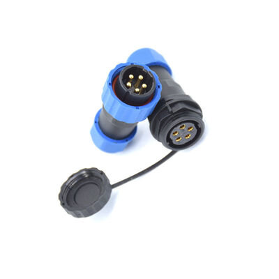 M19 Male Female Plug And Socket IP67 Waterproof Cable Connector Plug And Socket
