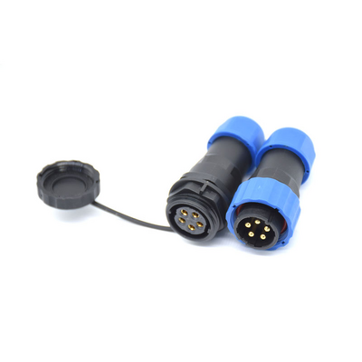 M19 Male Female Plug And Socket IP67 Waterproof Cable Connector Plug And Socket