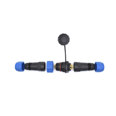 M19 Male Female Plug And Socket IP67 Waterproof Cable Connector Plug And Socket