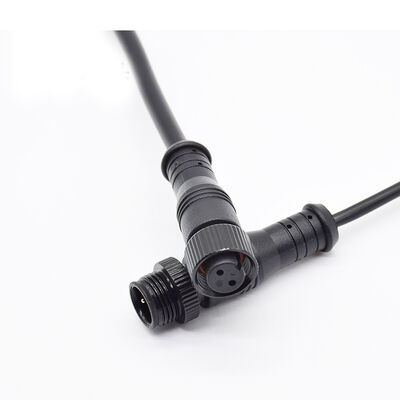 M12 Waterproof Plug 2P 3P 4P 6P 7P Assembly Cable Automotive Circular Connector Plug