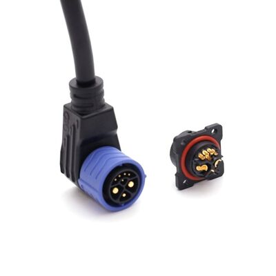 Quick Lock M25 Waterproof Plug Connector New Energy Li Ion Battery Energy Storage Connector
