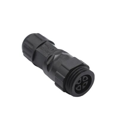 M16 3 Pin Outdoor Waterproof Connectors IP67 IP68 Waterproof Cable Assembly