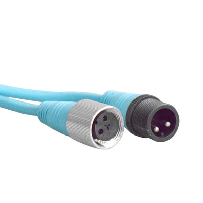 IP67 M27 2 Pin Waterproof Connector 20A Panel Mount LED Light Wire Connectors